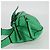 LOEWE Borsa a corpo Anagram Puzzle in pelle verde argento Auth 133192SAM - vista 3
