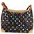 LOUIS VUITTON Multicolor Boulogne Schultertasche Schwarz M92638 LV Auth BA4683SAV - Ansicht 2