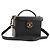 CHANEL Vanity Borsa a Mano Pelle Caviar 2way Nero Oro CC Auth 138563V D'oro
