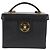CHANEL Vanity Borsa a Mano Pelle Caviar 2way Nero Oro CC Auth 138563V D'oro - vista 13