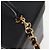 CHANEL Vanity Borsa a Mano Pelle Caviar 2way Nero Oro CC Auth 138563V D'oro - vista 19