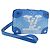 LOUIS VUITTON Collana Trunk Monogram Clouds Portafoglio Blu M45440 Auth hk2959SAM