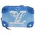 LOUIS VUITTON Collana Trunk Monogram Clouds Portafoglio Blu M45440 Auth hk2959SAM - vista 13