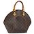 LOUIS VUITTON Borsa a Mano Monogram Ellipse MM M51126 LV Auth 161933A Monogramma