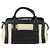 Chloé Chloe Alice Handtasche Leder 2-Wege Weiß Gold Auth 162157A Golden - Ansicht 13
