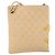CHANEL Borsa a Spalla Matelassé Linea Cambon Pelle Beige Argento CC Auth 163611A - vista 2