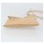 CHANEL Borsa a Spalla Matelassé Linea Cambon Pelle Beige Argento CC Auth 163611A - vista 5