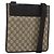 Borsa a Spalla GG Canvas Gucci Beige 27639 Auth SW2066A