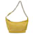 PRADA Borsa a Spalla con Catena Nylon Giallo Oro Auth 117900A D'oro - vista 13