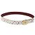 LOUIS VUITTON Multicolor Care Gürtel 37,8"" Weiß M9682 LV Auth 118241A