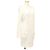 CHANEL Macacão de Malha Branco CC Auth BA1351M