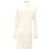 CHANEL Macacão de Malha Branco CC Auth BA1351M - vista 3