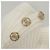 CHANEL Macacão de Malha Branco CC Auth BA1351M - vista 5