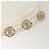 CHANEL Macacão de Malha Branco CC Auth BA1351M - vista 6