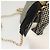 CHANEL Borsa a Spalla Matelassé con Catena Tela Bianca Nera CC Auth 120186V Nero Bianco - vista 10