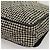 CHANEL Borsa a Spalla Matelassé con Catena Tela Bianca Nera CC Auth 120186V Nero Bianco - vista 16
