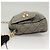 CHANEL Borsa a Spalla Matelassé con Catena Tela Bianca Nera CC Auth 120186V Nero Bianco - vista 4