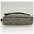 CHANEL Borsa a Spalla Matelassé con Catena Tela Bianca Nera CC Auth 120186V Nero Bianco - vista 5
