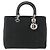 Christian Dior Borsa Tote Canage in Nylon Nero Argento Auth ARZ602 - vista 13