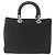 Christian Dior Borsa Tote Canage in Nylon Nero Argento Auth ARZ602 - vista 2