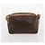 Céline Borsa a Spalla in Tela Macadam CELINE in Pelle PVC 2 Pezzi Marrone Auth bs33753 - vista 11