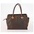 Céline Borsa a Spalla in Tela Macadam CELINE in Pelle PVC 2 Pezzi Marrone Auth bs33753 - vista 3