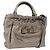 Borsa a mano in pelle Salvatore Ferragamo Vala 2way Argento Auth am10956