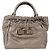 Borsa a mano in pelle Salvatore Ferragamo Vala 2way Argento Auth am10956 - vista 13