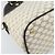 Céline CELINE Macadam Canvas Handtasche aus PVC-Leder in Weiß und Gold Auth LNZ710 Golden - Ansicht 14