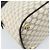 Céline CELINE Macadam Canvas Handtasche aus PVC-Leder in Weiß und Gold Auth LNZ710 Golden - Ansicht 16