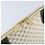 Céline CELINE Macadam Canvas Handtasche aus PVC-Leder in Weiß und Gold Auth LNZ710 Golden - Ansicht 17