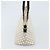 Céline CELINE Macadam Canvas Handtasche aus PVC-Leder in Weiß und Gold Auth LNZ710 Golden - Ansicht 4