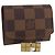 LOUIS VUITTON Bottoni da Polso Damier Ebene LV Auth BA11622