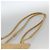 CHANEL Borsa Tote Matelassé in Pelle di Pecora Beige CC Auth bs34128 - vista 8