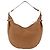 Borsa a Spalla Gancini in Pelle Marrone Oro Salvatore Ferragamo Auth gh1932 D'oro - vista 2
