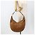 Borsa a Spalla Gancini in Pelle Marrone Oro Salvatore Ferragamo Auth gh1932 D'oro - vista 21