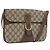 Gucci Borsa a Spalla GG Supreme PVC Beige Oro Auth AMZ406 D'oro
