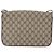 Gucci Borsa a Spalla GG Supreme PVC Beige Oro Auth AMZ406 D'oro - vista 2