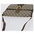 Gucci Borsa a Spalla GG Supreme PVC Beige Oro Auth AMZ406 D'oro - vista 6