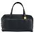 Borsa a mano in pelle nera e oro BURBERRY Auth ep13929 Nero D'oro - vista 13