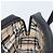 Borsa a mano in pelle nera e oro BURBERRY Auth ep13929 Nero D'oro - vista 19