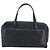 Borsa a mano in pelle nera e oro BURBERRY Auth ep13929 Nero D'oro - vista 2