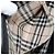 Borsa a mano in pelle nera e oro BURBERRY Auth ep13929 Nero D'oro - vista 23