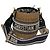 Borsa Christian Dior Trotter in tela con tracolla in rattan blu Auth 51270SAV