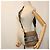 Borsa Christian Dior Trotter in tela con tracolla in rattan blu Auth 51270SAV - vista 24