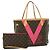LOUIS VUITTON Borsa Tote Monogram Neverfull MM Grenard M41602 LV Auth 51265SAV Monogramma