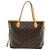 LOUIS VUITTON Borsa Tote Monogram Neverfull MM Grenard M41602 LV Auth 51265SAV Monogramma - vista 2