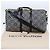 LOUIS VUITTON DAL 1854 Keepall Bandoulière 45 Jacquard M57304 LV Auth 56155SM Nero - vista 12