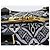 LOUIS VUITTON DAL 1854 Keepall Bandoulière 45 Jacquard M57304 LV Auth 56155SM Nero - vista 19