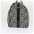 LOUIS VUITTON DAL 1854 Keepall Bandoulière 45 Jacquard M57304 LV Auth 56155SM Nero - vista 3